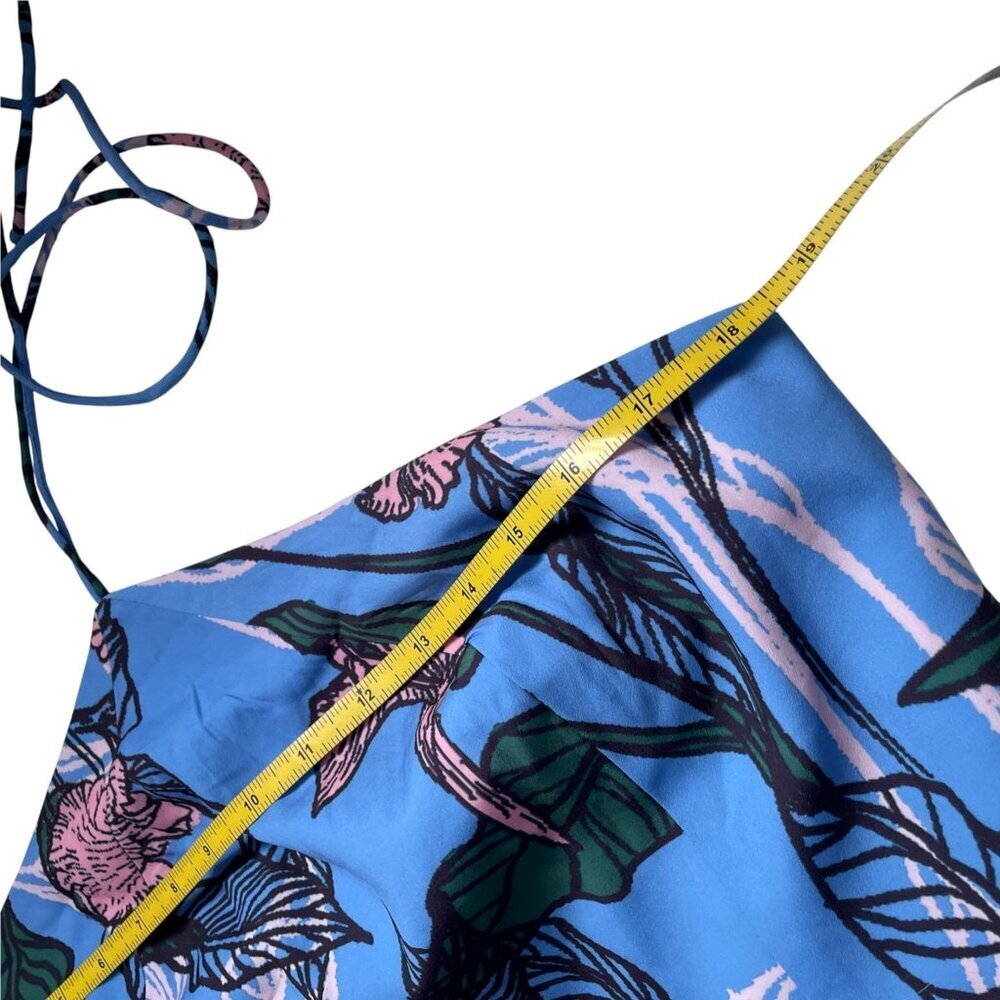 Hutch Renata Halter Mini Dress Peri Inked Iris NWT Anthropologie - Picture 15 of 16